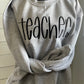Teacher Solid Color:  Embroidered