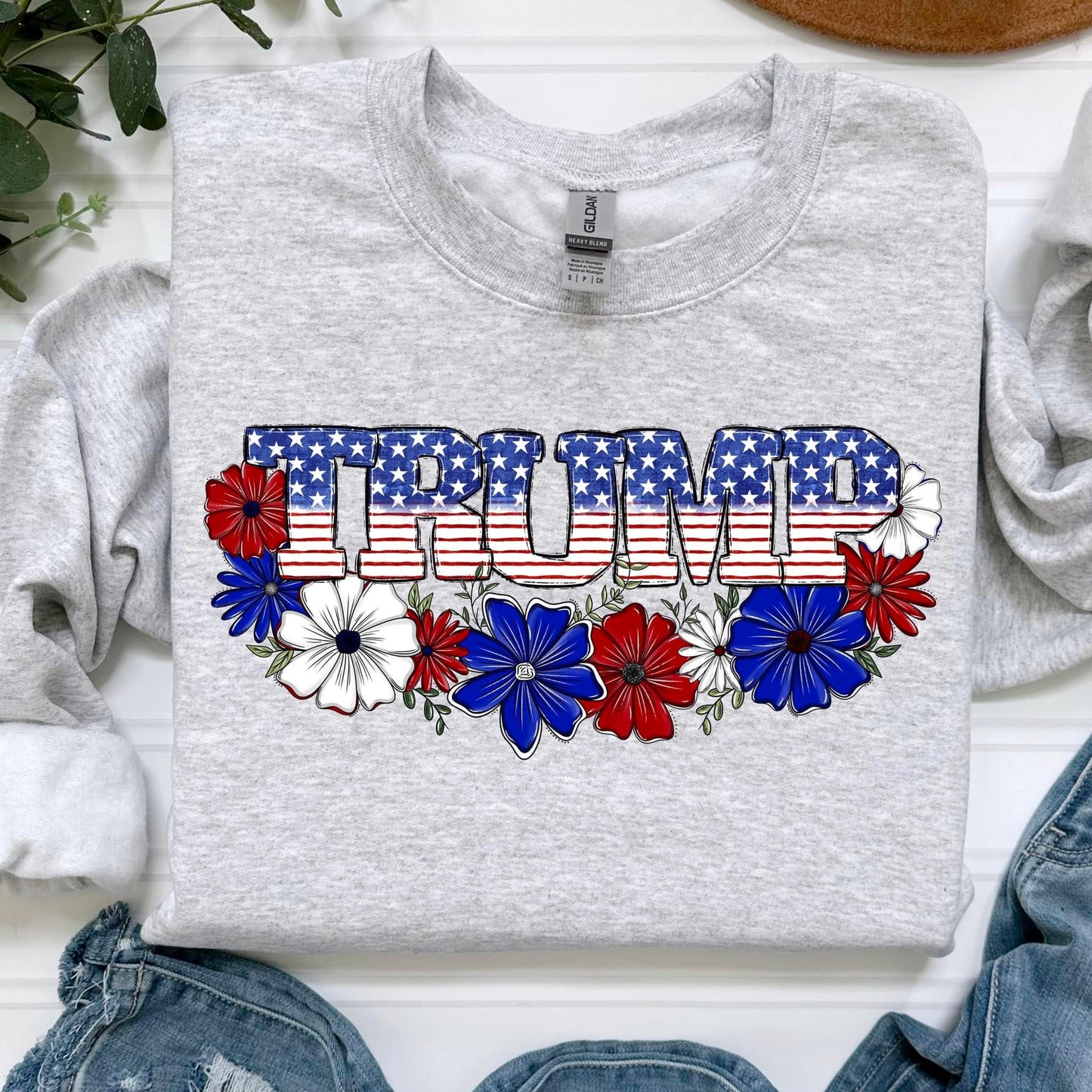 Trump florals-DTF