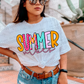 Summer Vibes black outline-DTF&UV