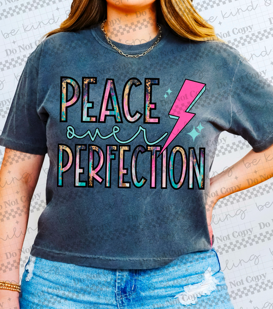 Peace Over Perfection-DTF&UV