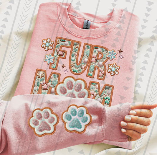 Fur Mom(COMES W/ONE SLEEVE)-DTF