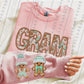 Gingerbread Names(COMES W/ONE SLEEVE)(Dropdown)-DTF