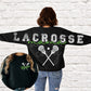 Lacrosse Team Mama Pocket Included- (All add ons in One listing) Customized-DTF