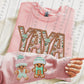 Gingerbread Names(COMES W/ONE SLEEVE)(Dropdown)-DTF