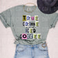 True Crime And Iced Coffee Magazine Cutout -DTF