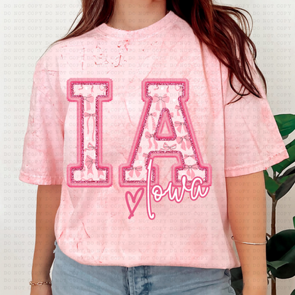 PINK COQUETTE STATES(Dropdown)-DTF