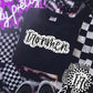Ironmen Black And White Polka Dot Faux Stitch - DTF