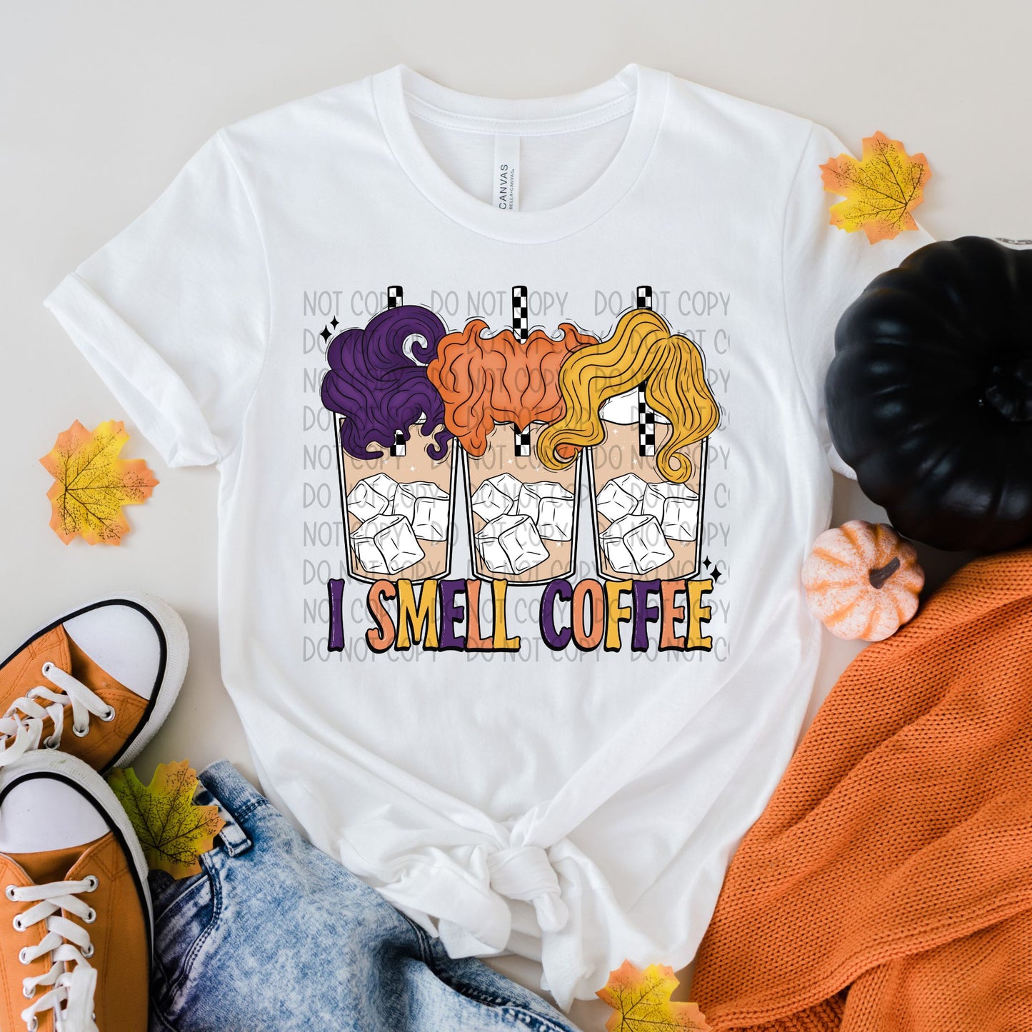 I Smell Coffee-DTF