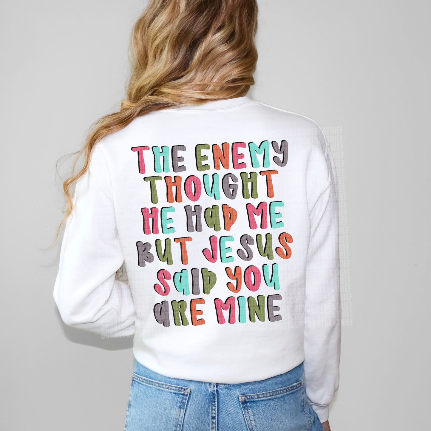 I belong to Jesus (BACK)-DTF