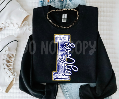 Custom Toile (your choice of word(s)) -DTF