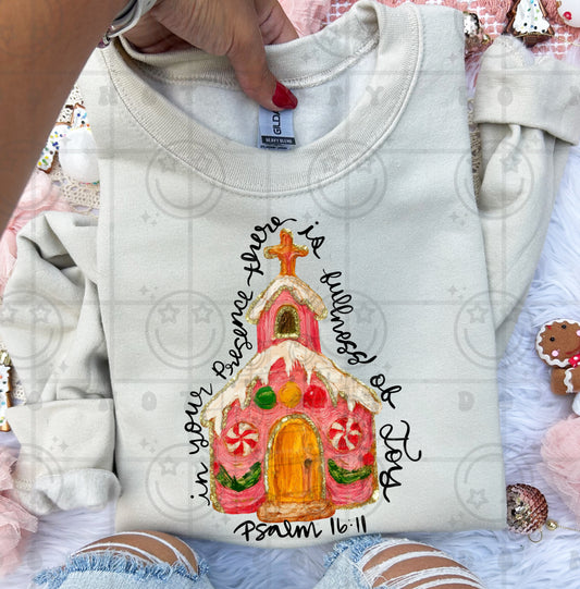 In your presence there is fullness of joy  -DTF&UV