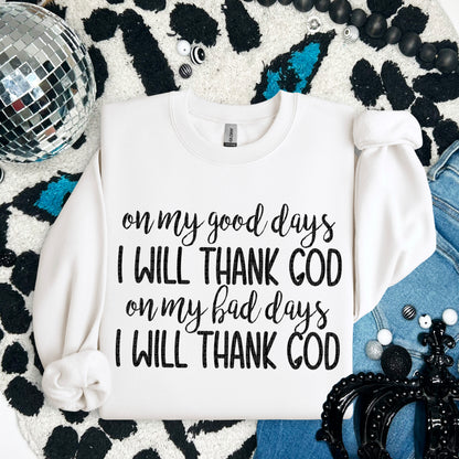 I will thank god-DTF