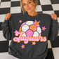 Soccer Pink Orange Stars Mascot (Dropdown)- DTF&UV