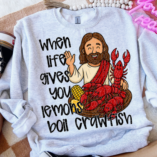 Jesus boil crawfish- DTF&UV