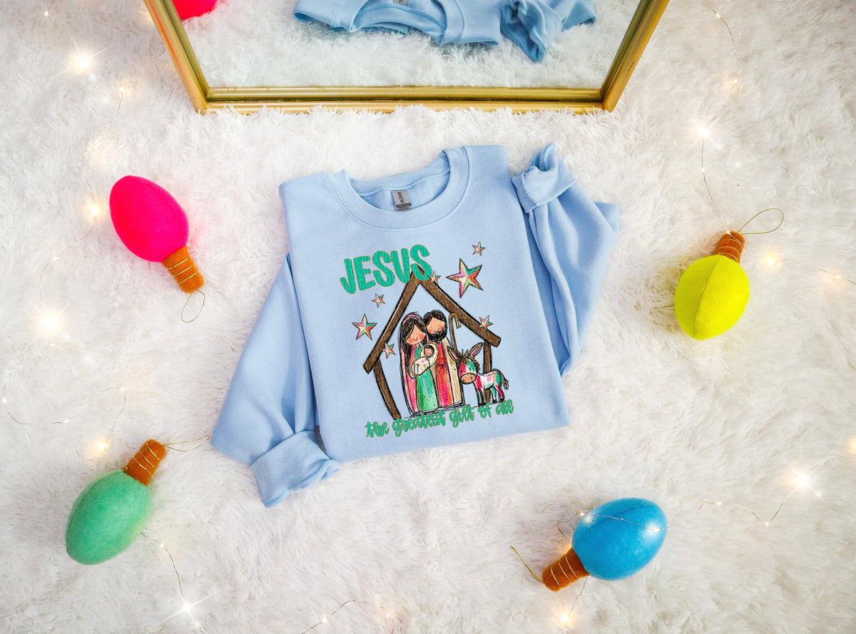 JESUS THE GREATEST GIFT OF ALL -DTF