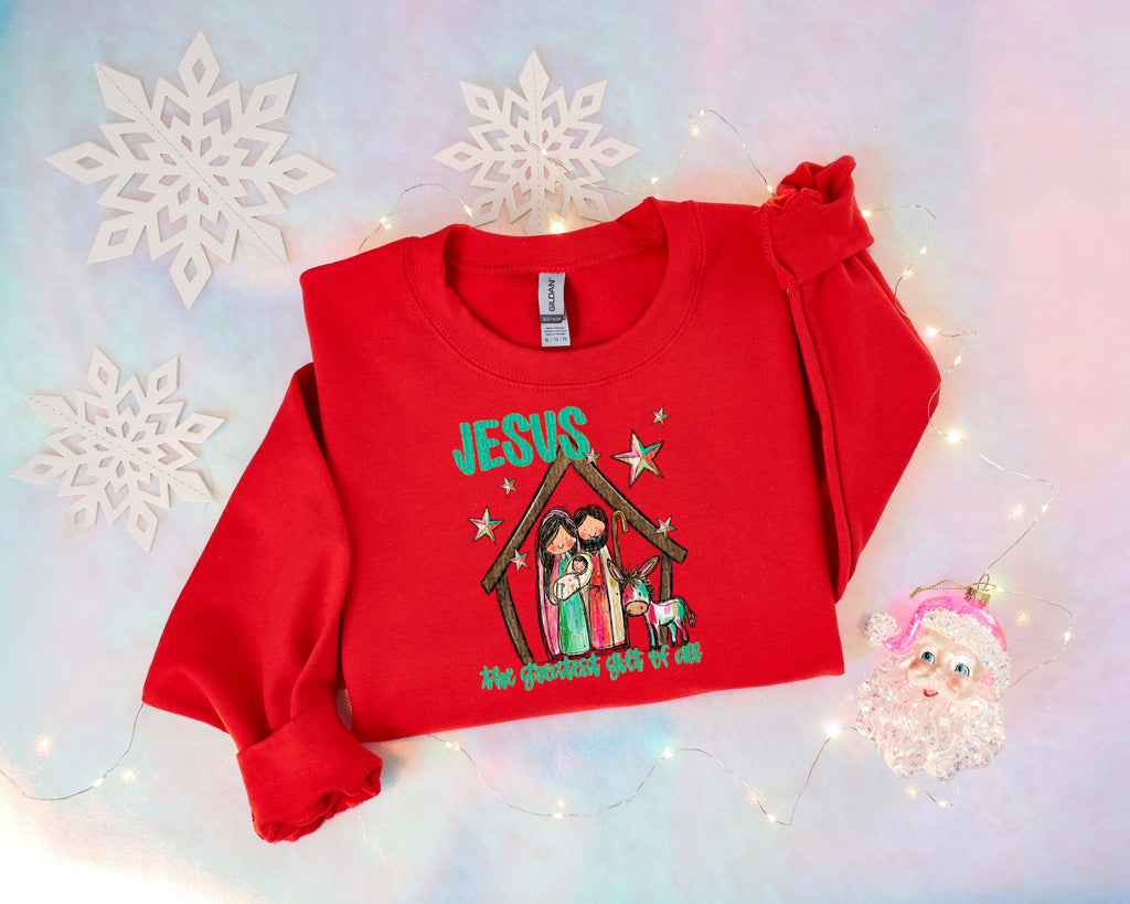 JESUS THE GREATEST GIFT OF ALL -DTF