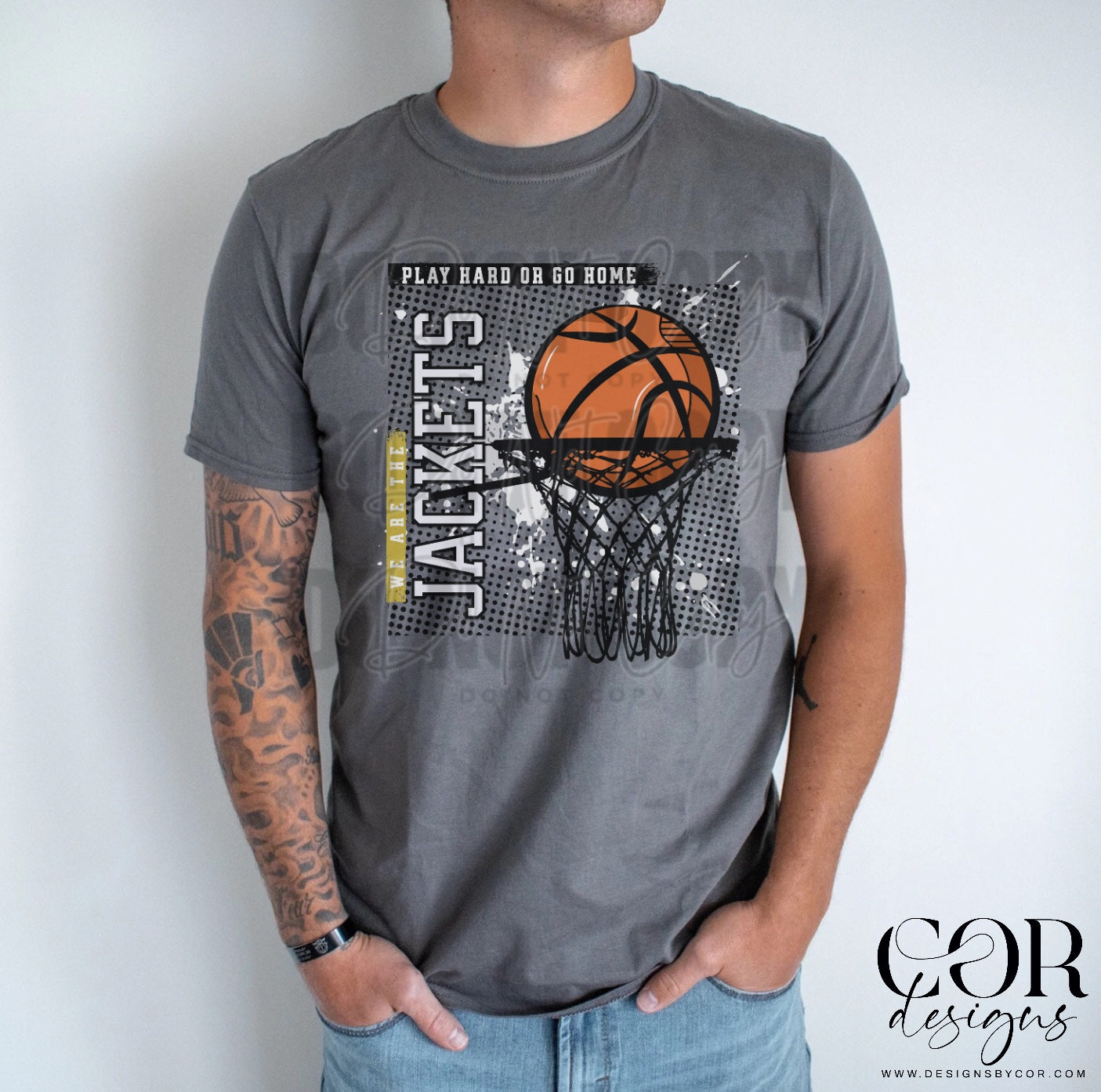 Basketball Mascots(DROPDOWN- ALL IN THIS LISTING)-DTF