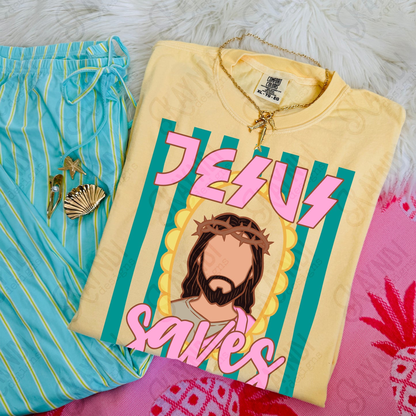 Jesus Saves- DTF&UV
