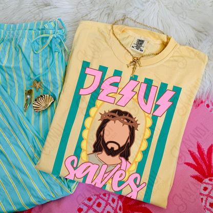 Jesus Saves- DTF&UV