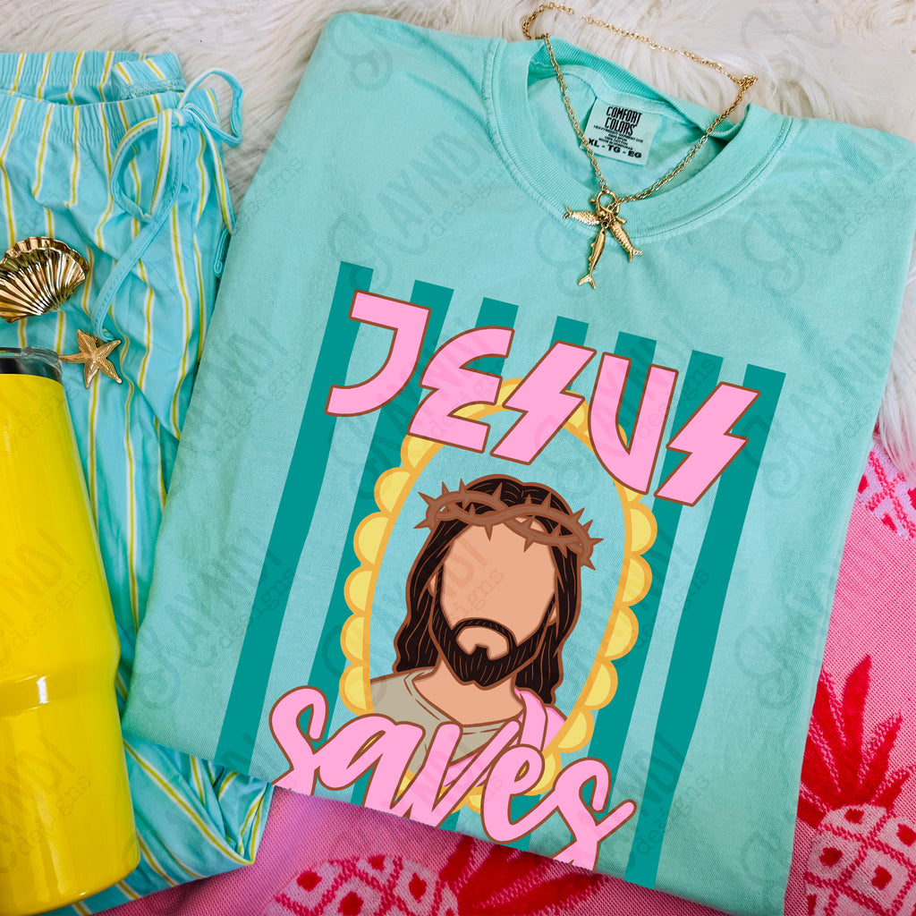 Jesus Saves- DTF&UV