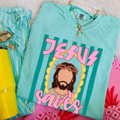 Jesus Saves- DTF&UV