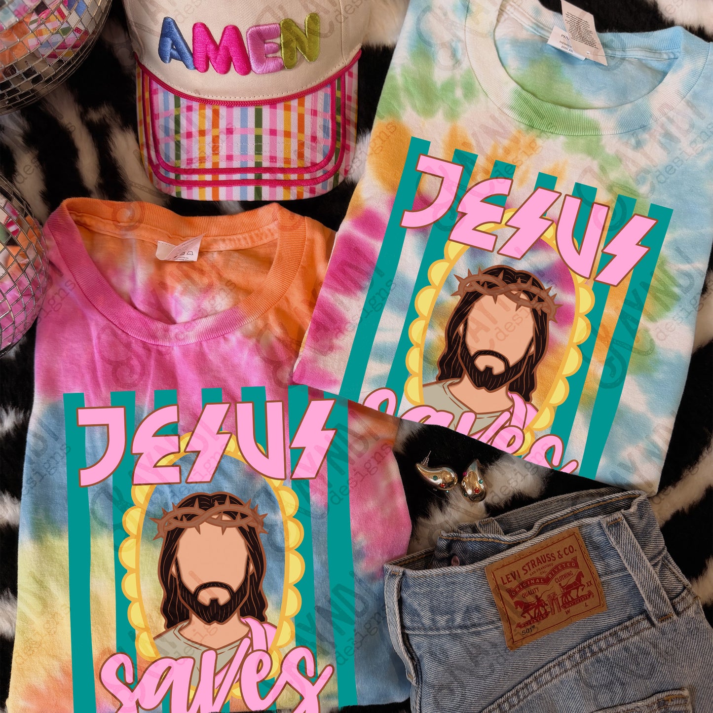 Jesus Saves- DTF&UV