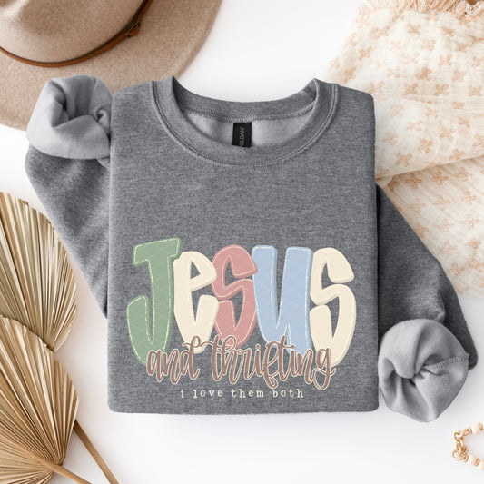 Jesus and Thrifting- DTF&UV