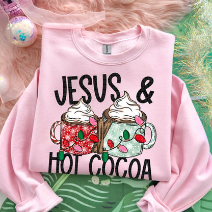 Jesus and hot cocoa-DTF&UV