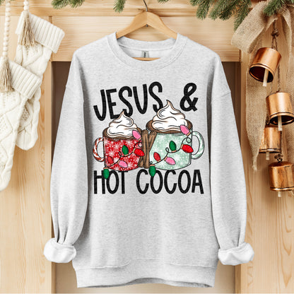 Jesus and hot cocoa-DTF&UV