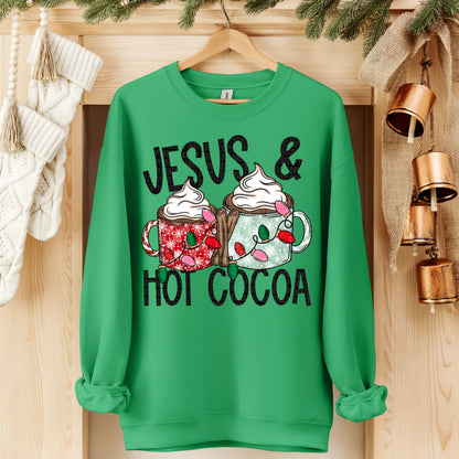 Jesus and hot cocoa-DTF&UV