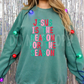 Jesus is the reason for the season Red Green pink letters-DTF