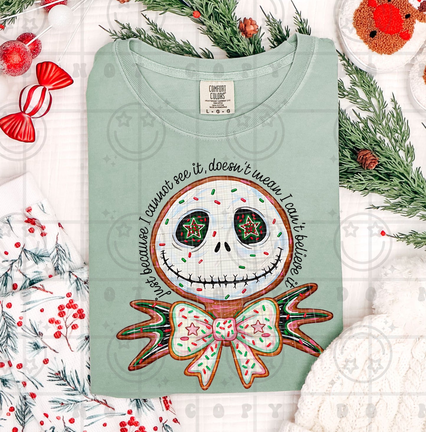 Just because I cannot see it jack cookie  -DTF&UV