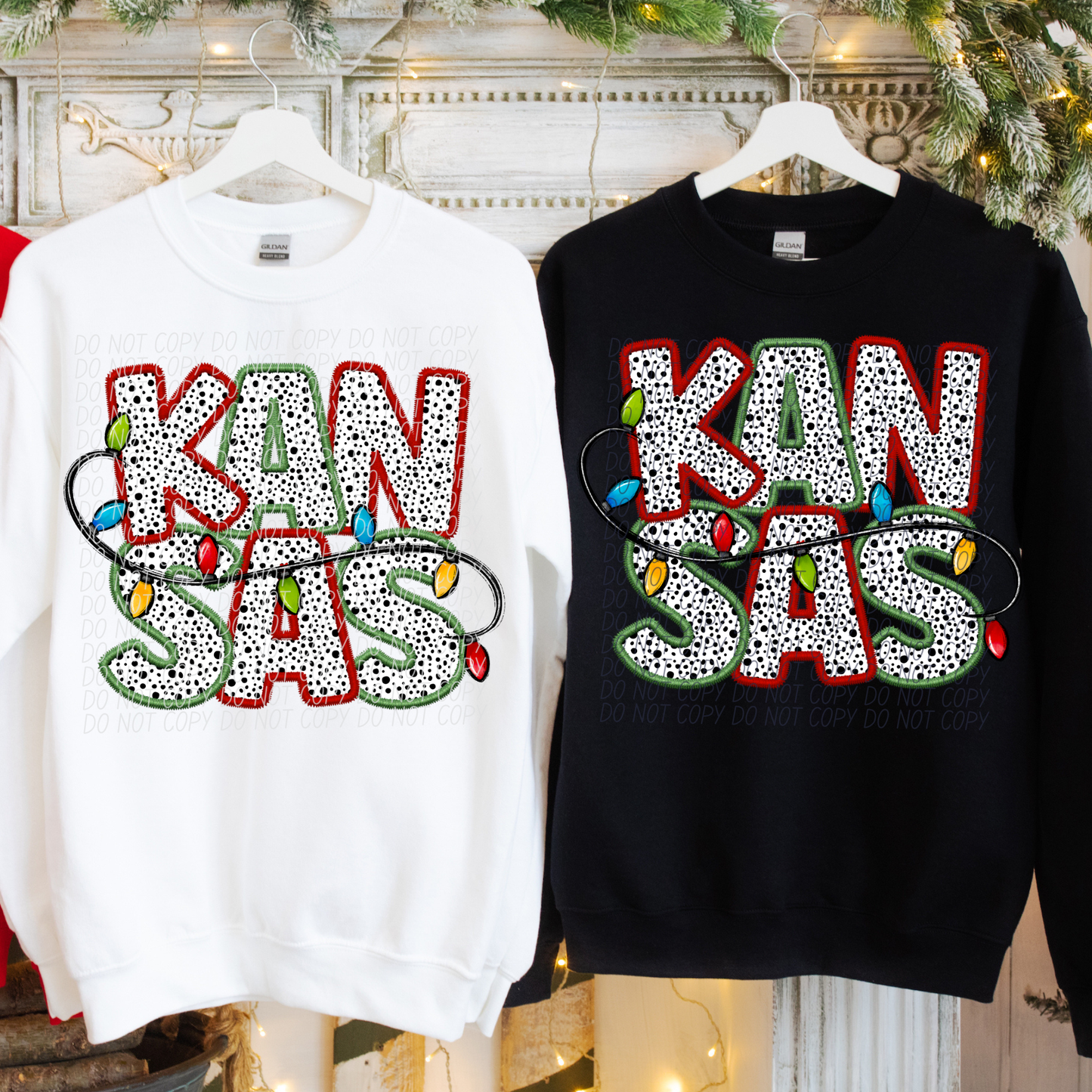 Dot Christmas STATES (dropdown)-DTF&UV