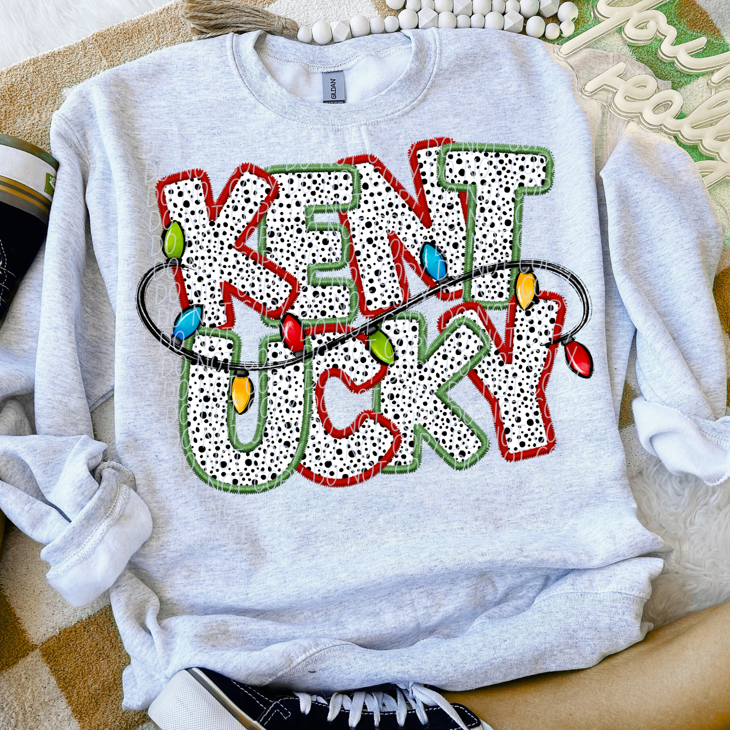 Dot Christmas STATES (dropdown)-DTF&UV