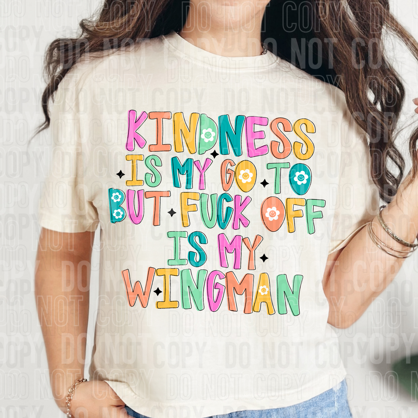 Kindness is my go to-DTF