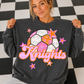 Soccer Pink Orange Stars Mascot (Dropdown)- DTF&UV