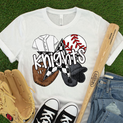 Baseball Mascots (Dropdown)-DTF