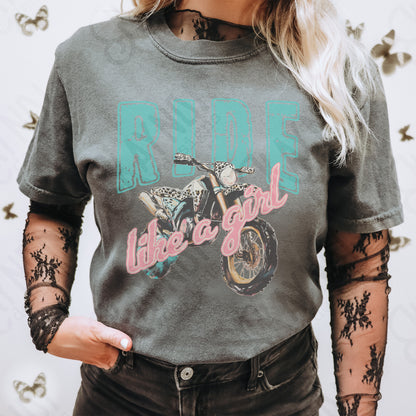 Ride like a girl-DTf