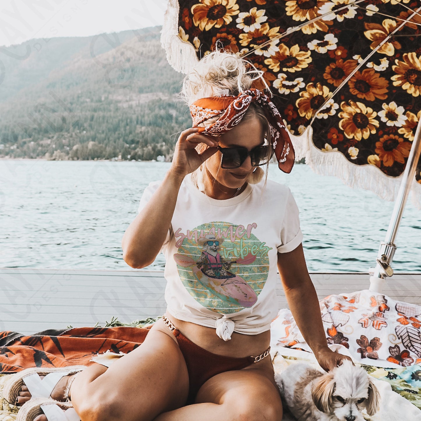 Summer vibes Kayak-DTF