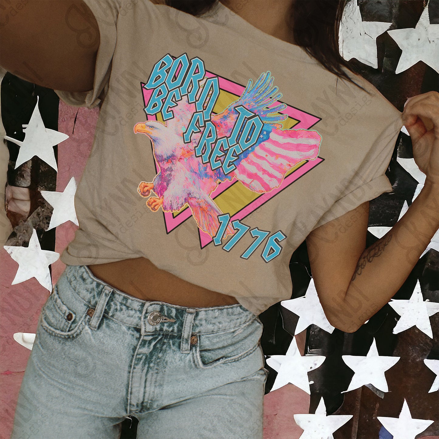 Born to be free-DTF&UV