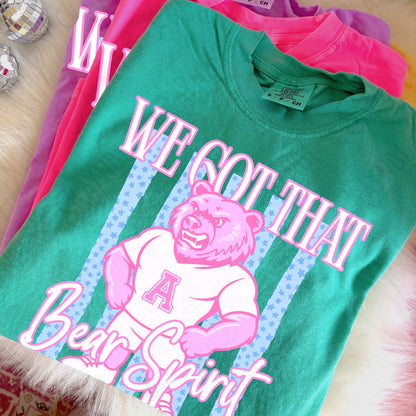 We got that Spirit Mascots (dropdown)-  DTF&UV