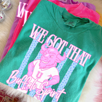 We got that Spirit Mascots (dropdown)-  DTF&UV