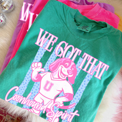 We got that Spirit Mascots (dropdown)-  DTF&UV