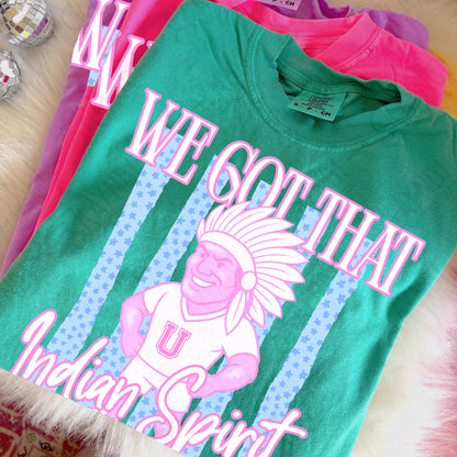 We got that Spirit Mascots (dropdown)-  DTF&UV