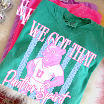 We got that Spirit Mascots (dropdown)-  DTF&UV