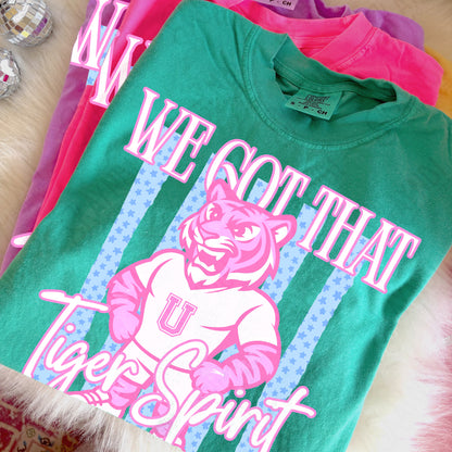 We got that Spirit Mascots (dropdown)-  DTF&UV
