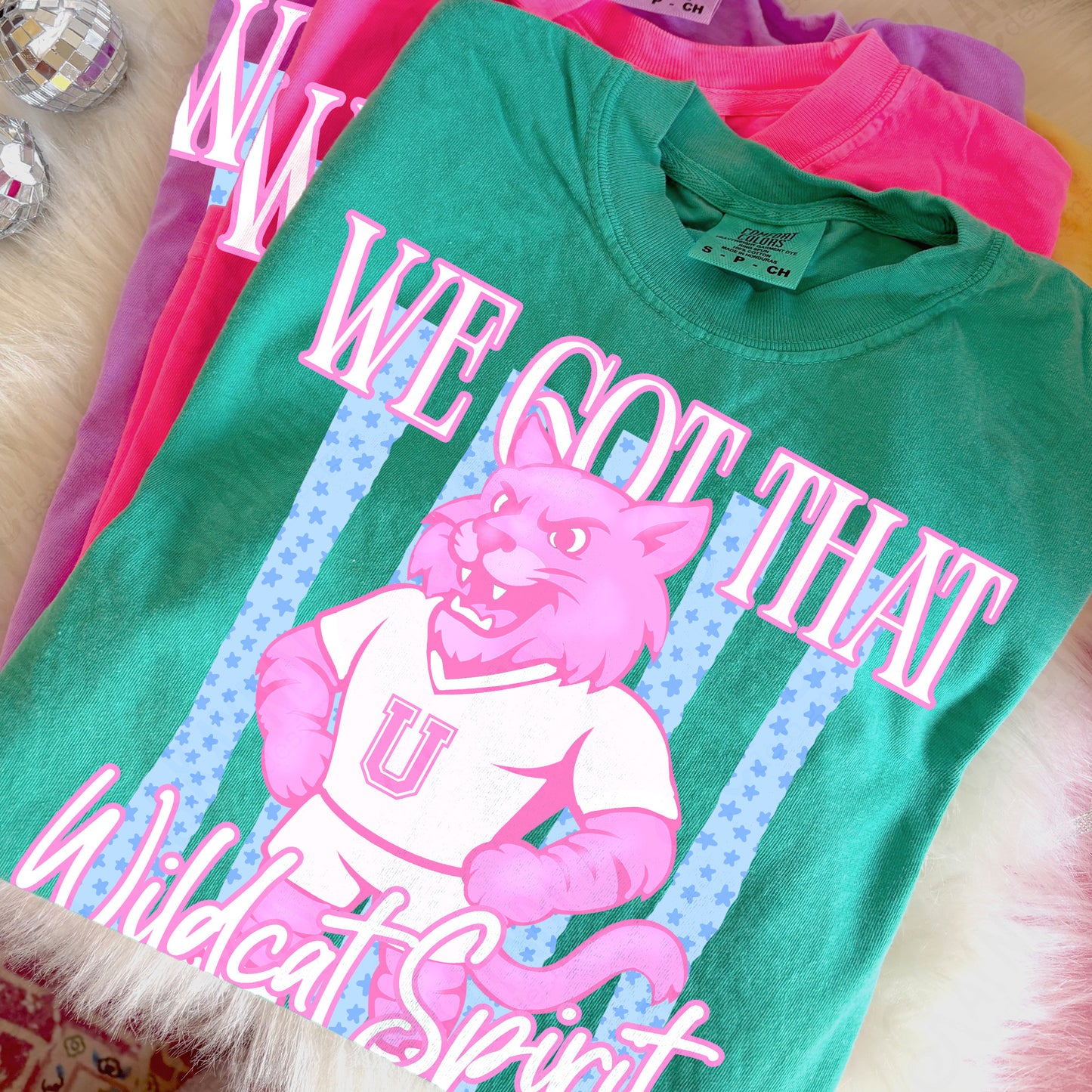 We got that Spirit Mascots (dropdown)-  DTF&UV