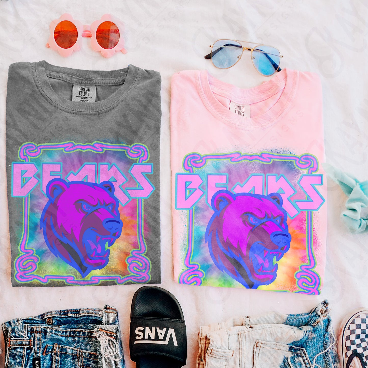 Neon Mascot (dropdown)-  DTF&UV