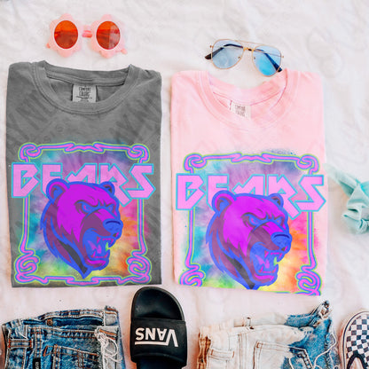 Neon Mascot (dropdown)-  DTF&UV