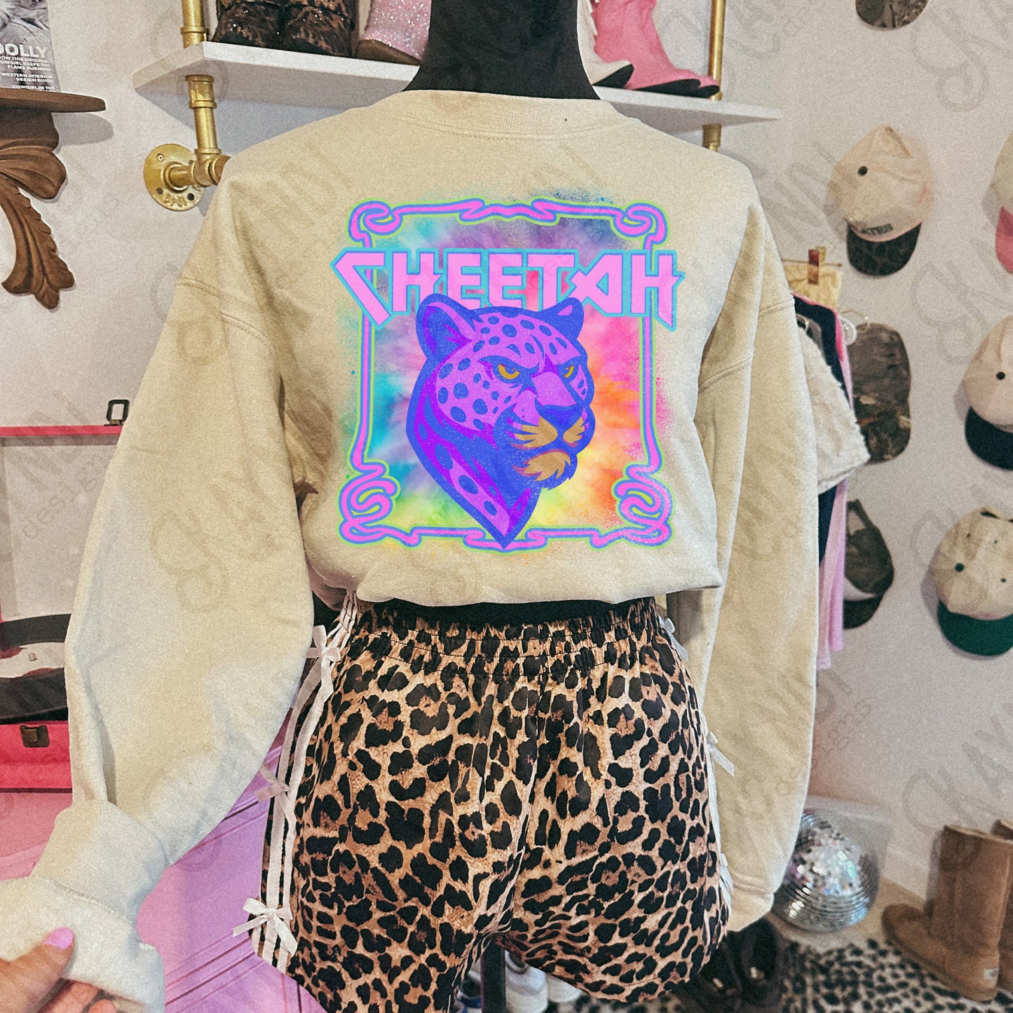Neon Mascot (dropdown)-  DTF&UV